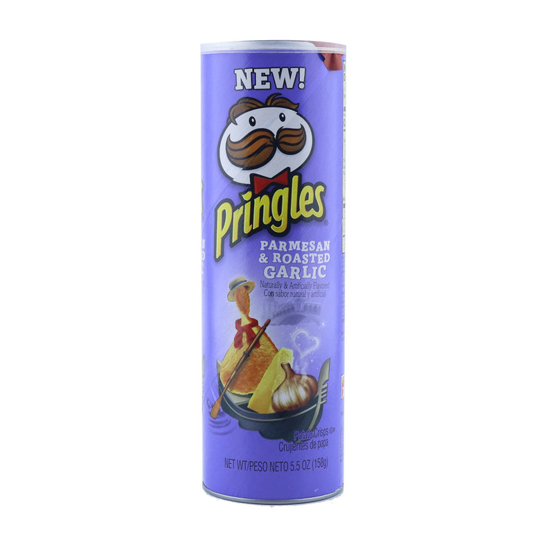 Pringles Parmesan & Roasted Garlic Potato Crisps 158g