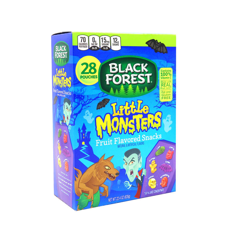 Black Forest Little Monsters Fruit Flavoured Snacks 635g